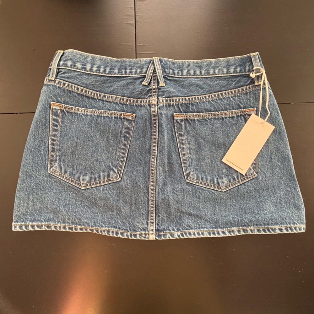 NWT SLVRLAKE 28 ReWorked Mini Skirt Great Divide - Picture 6 of 15